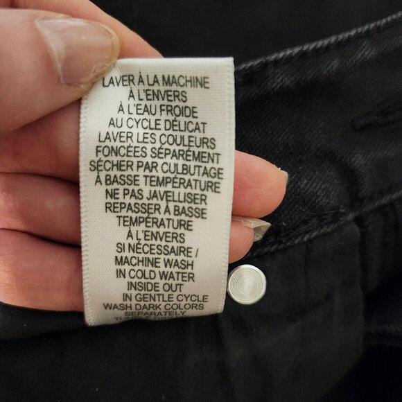 Black High Waisted Flared Bell Bottom Jeans - Picture 5 of 9